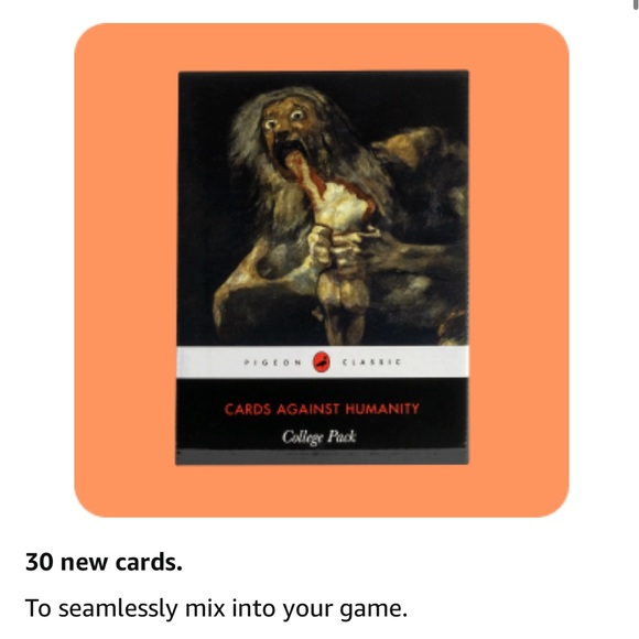 Cards Against Humanity: College Pack - Mini Expansion - Picture 4 of 7